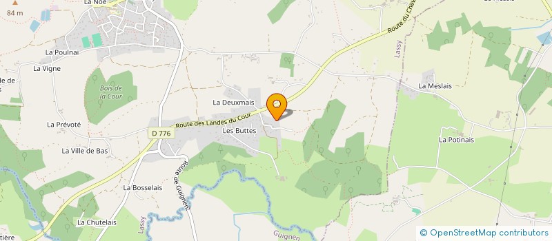 localisation de l'entreprise FERREIRA TP & COLLECT  LASSY