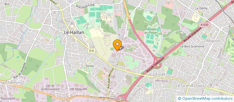 localisation de l'entreprise FERRER  LE HAILLAN