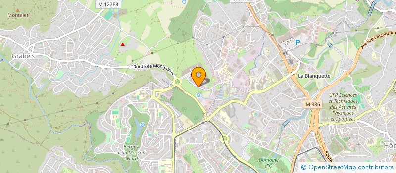 localisation de l'entreprise FERRER CONSTRUCTION  GRABELS