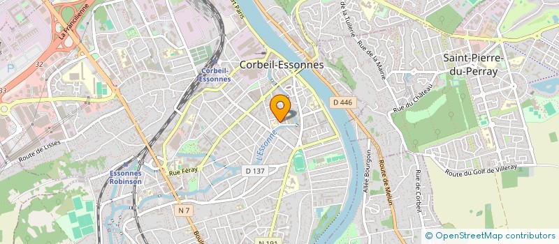 localisation de l'entreprise FERRER ESPERT NETTOYAGE à CORBEIL-ESSONNES