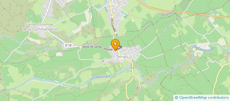 localisation de l'entreprise FERRER VITI  TERRATS