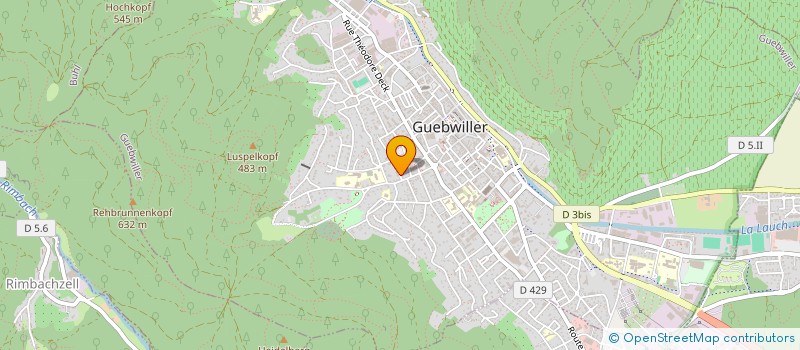 localisation de l'entreprise FERRER83  GUEBWILLER