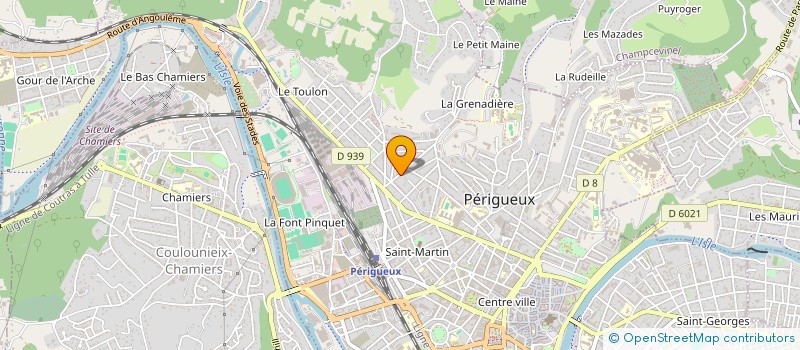 localisation de l'entreprise FERRERE IMMOBILIER à PERIGUEUX