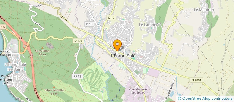 localisation de l'entreprise FERRERE JEREMY SECOND OEUVRE F.J.S.O  L'ETANG-SALE