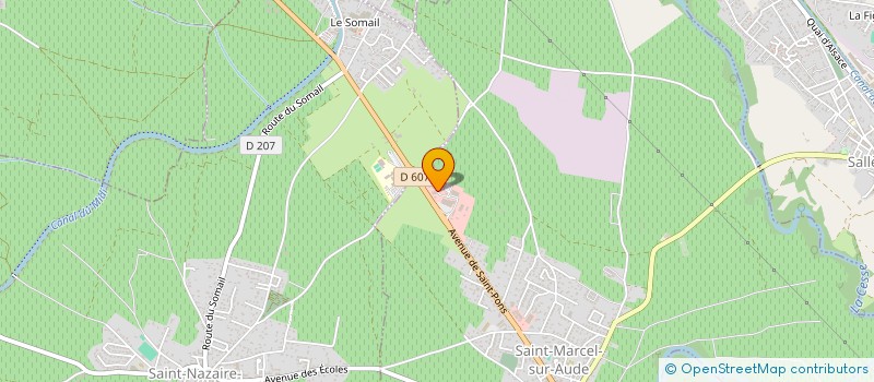 localisation de l'entreprise FERRERES PIECES AUTOS  SAINT-MARCEL-SUR-AUDE