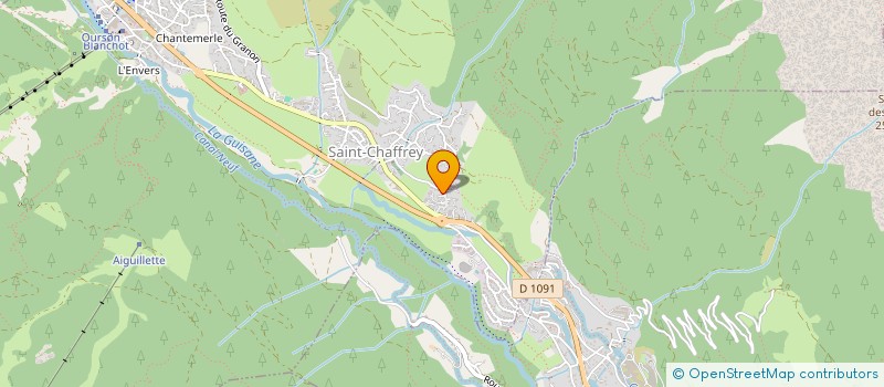 localisation de l'entreprise FERRERO ALEX DENIS DAMIEN  SAINT-CHAFFREY