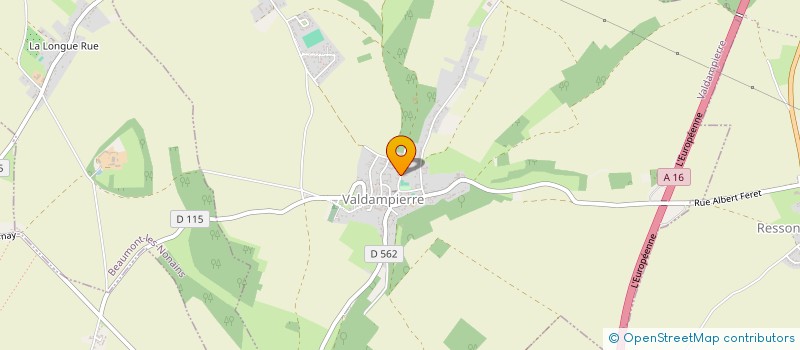 localisation de l'entreprise FERRERO COLBERT  BEAUVAIS