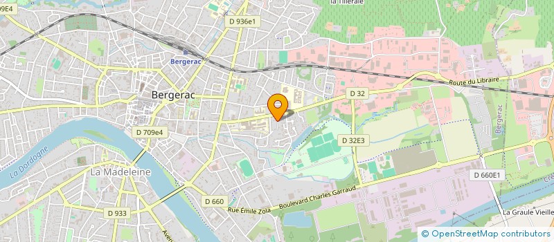 localisation de l'entreprise FERRET LOISIRS ANIMATION à BORDEAUX