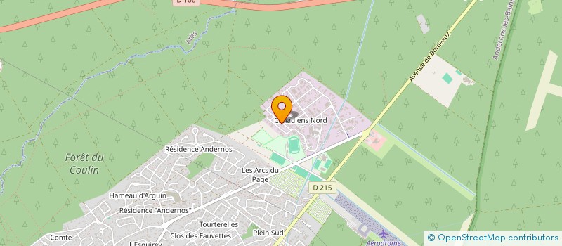 localisation de l'entreprise FERRET MARINE SERVICES  ANDERNOS-LES-BAINS