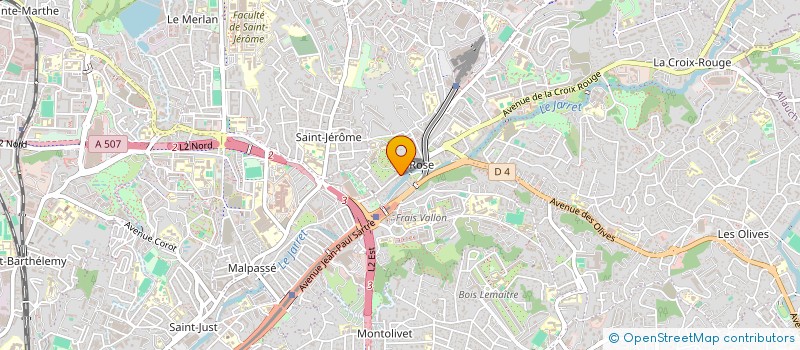 localisation de l'entreprise FERRETTI à MARSEILLE