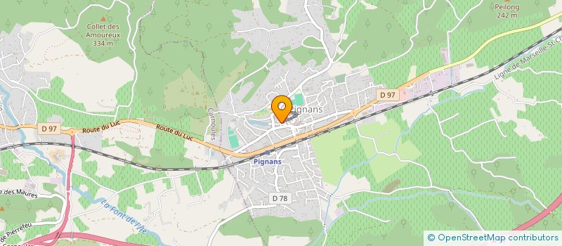 localisation de l'entreprise FERREVE  PIGNANS