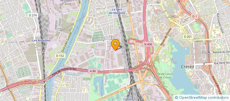 localisation de l'entreprise FERRI SOCOFINORD  CRETEIL