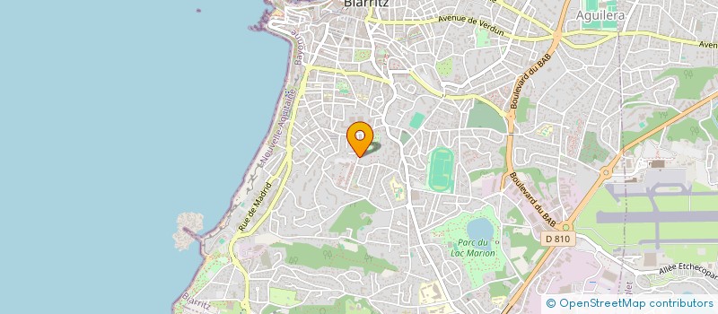 localisation de l'entreprise FERRIER CONSEILS & PATRIMOINE à BIARRITZ