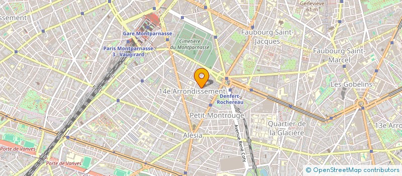 localisation de l'entreprise FERRIER ET ASSOCIES à PARIS