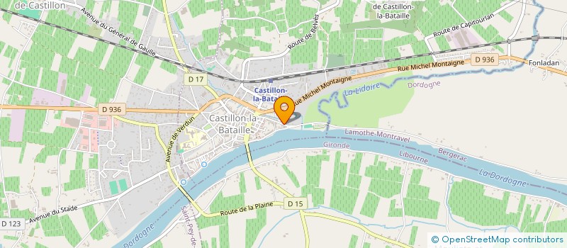 localisation de l'entreprise FERRIER G ET DAVID G  CASTILLON-LA-BATAILLE