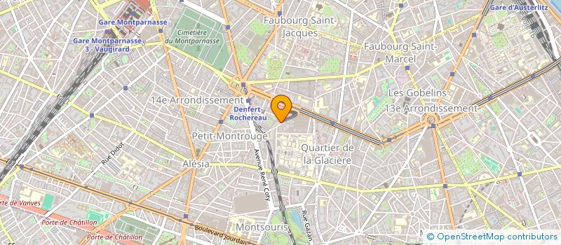 localisation de l'entreprise FERRIER MARCHETTI STUDIO à PARIS