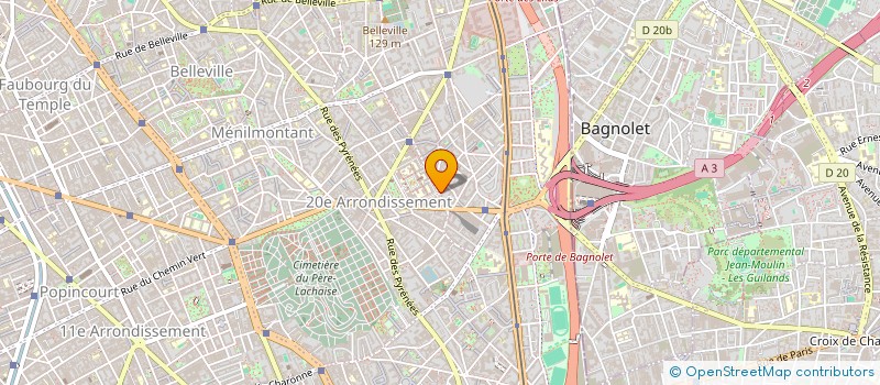 localisation de l'entreprise FERRIERES EN BRIE 1  PARIS