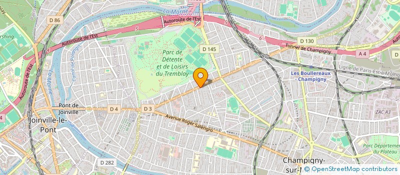 localisation de l'entreprise FERRIERES RAYMOND  CHAMPIGNY-SUR-MARNE