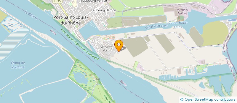 localisation de l'entreprise FERRIGNO ELECTRIQUE SOLUTIONS à PORT-SAINT-LOUIS-DU-RHONE
