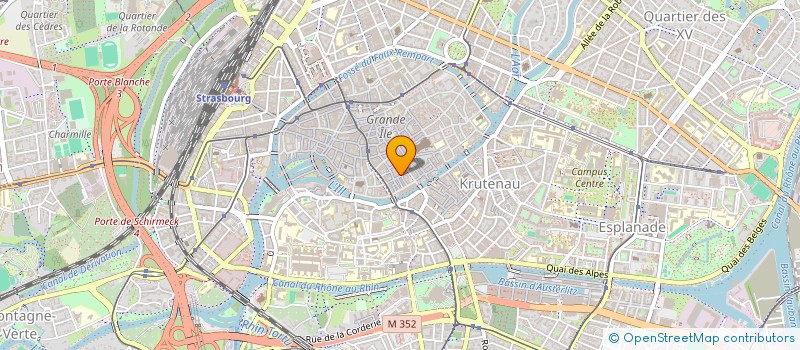 localisation de l'entreprise FERRIGO à STRASBOURG
