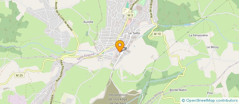 localisation de l'entreprise FERRIOL-MATRAT à ROCHE-LA-MOLIERE