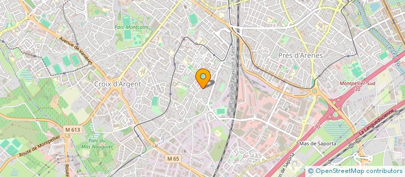 localisation de l'entreprise FERRO à MONTPELLIER