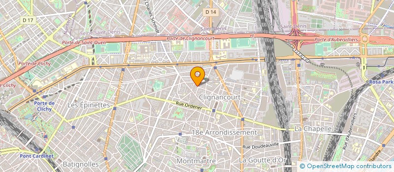 localisation de l'entreprise FERRO CAT à PARIS