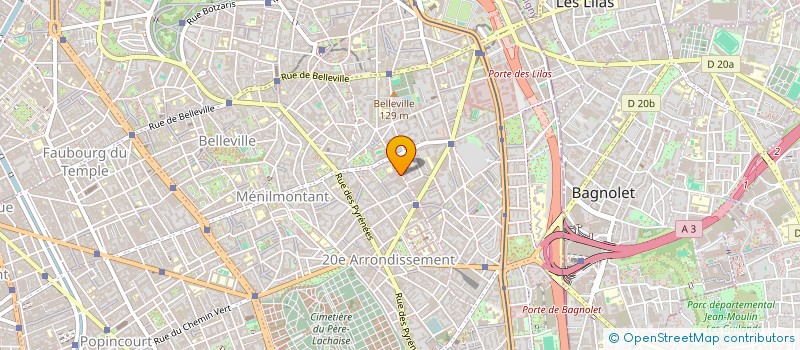 localisation de l'entreprise FERRO DRIVE à NOISY-LE-SEC