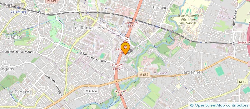 localisation de l'entreprise FERRO LEBRES à COLOMIERS