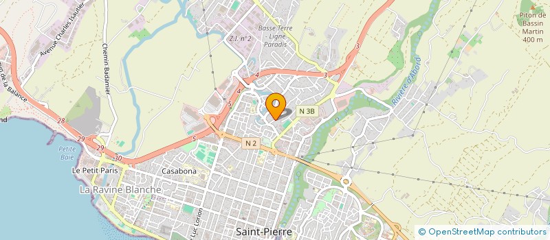 localisation de l'entreprise FERRO POSE à SAINT-PIERRE