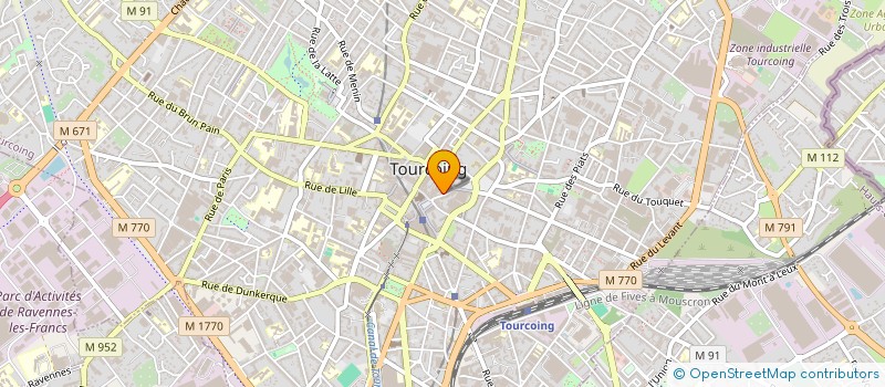 localisation de l'entreprise FERRO RENOVATION  TOURCOING