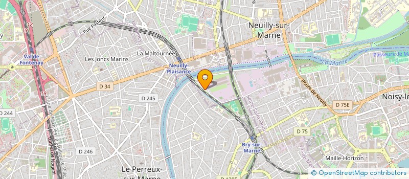 localisation de l'entreprise FERROCONSEIL à NOISY-LE-GRAND