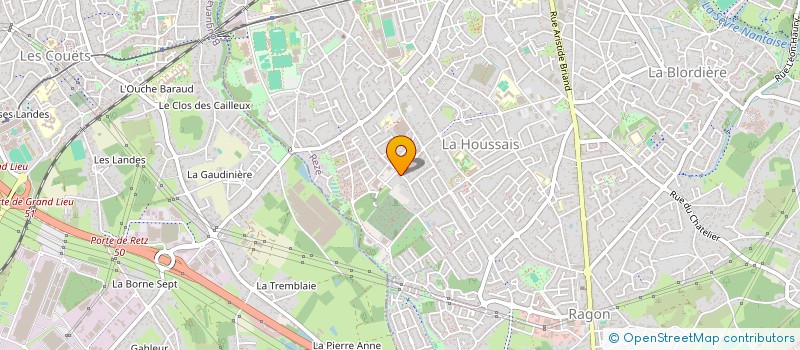 localisation de l'entreprise FERRON  REZE