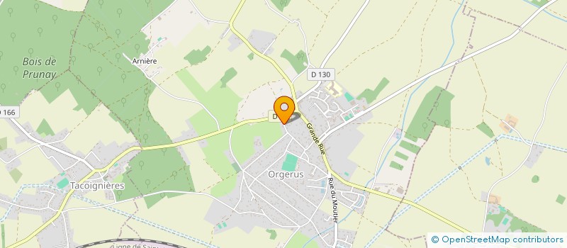 localisation de l'entreprise FERRONNERIE 3D à ORGERUS