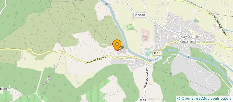 localisation de l'entreprise FERRONNERIE AUGUSTE à LE PUY-SAINTE-REPARADE