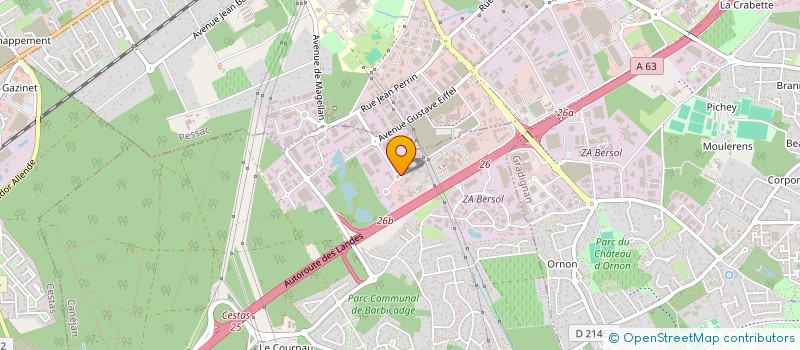 localisation de l'entreprise FERRONNERIE BORDELAISE  CANEJAN