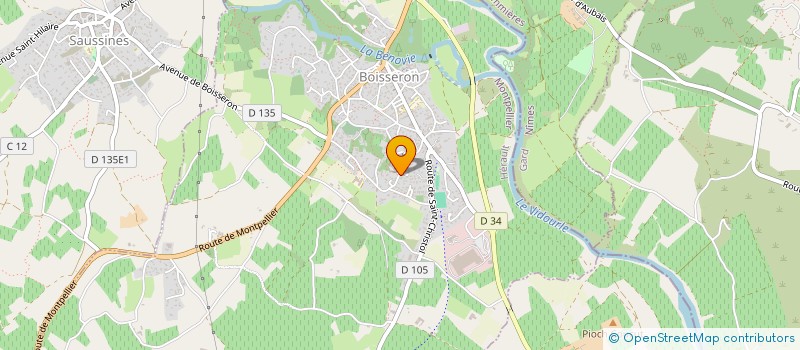 localisation de l'entreprise FERRONNERIE BRZ  BOISSERON