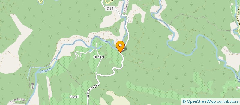 localisation de l'entreprise FERRONNERIE D'AMORE  CHATEAUVERT