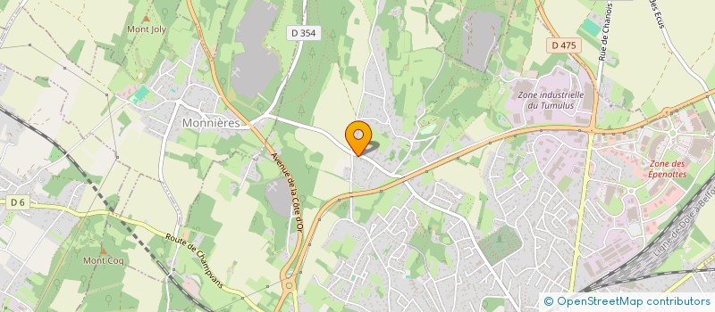localisation de l'entreprise FERRONNERIE D'ART MERCIER à DOLE