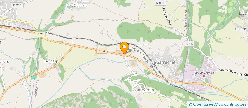 localisation de l'entreprise FERRONNERIE DE L'AVANCE  AVANCON