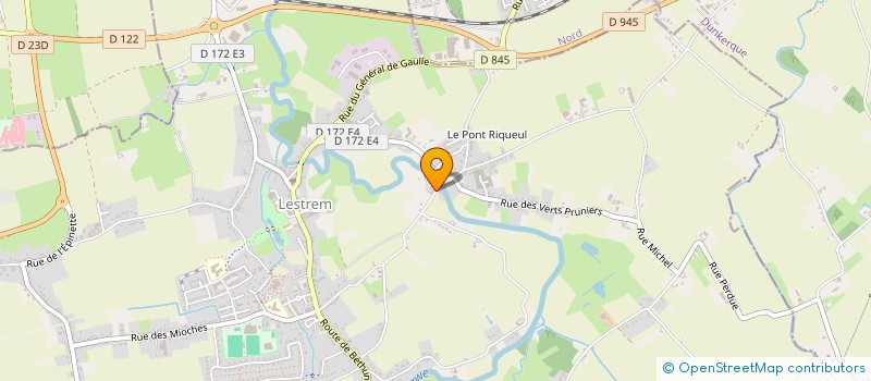 localisation de l'entreprise FERRONNERIE DE LA LAWE  LESTREM