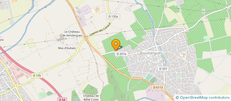 localisation de l'entreprise FERRONNERIE DE PARELOUP à BOUILLARGUES