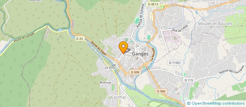 localisation de l'entreprise FERRONNERIE LIPPO à GANGES