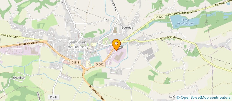 localisation de l'entreprise FERRONNERIE MAIRA  SAINT-JEAN-DE-BOURNAY