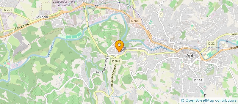 localisation de l'entreprise FERRONNERIE TEYSSONNIERE  APT