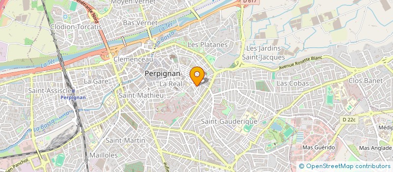 localisation de l'entreprise FERROUDJI A & FERROUDJI ZAKIA à PERPIGNAN