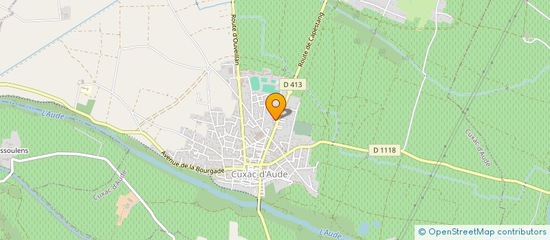 localisation de l'entreprise FERROUL  CUXAC-D'AUDE