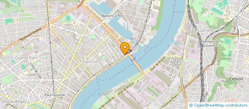 localisation de l'entreprise FERRY à BORDEAUX