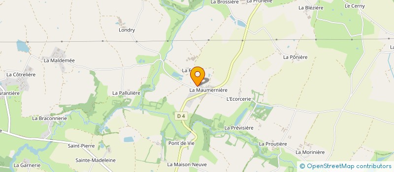 localisation de l'entreprise FERRY MOTOS  LE POIRE-SUR-VIE