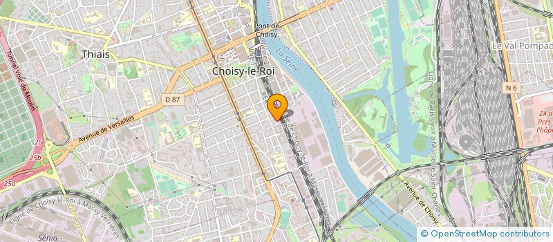 localisation de l'entreprise FERRY'S HOTEL  CHOISY-LE-ROI